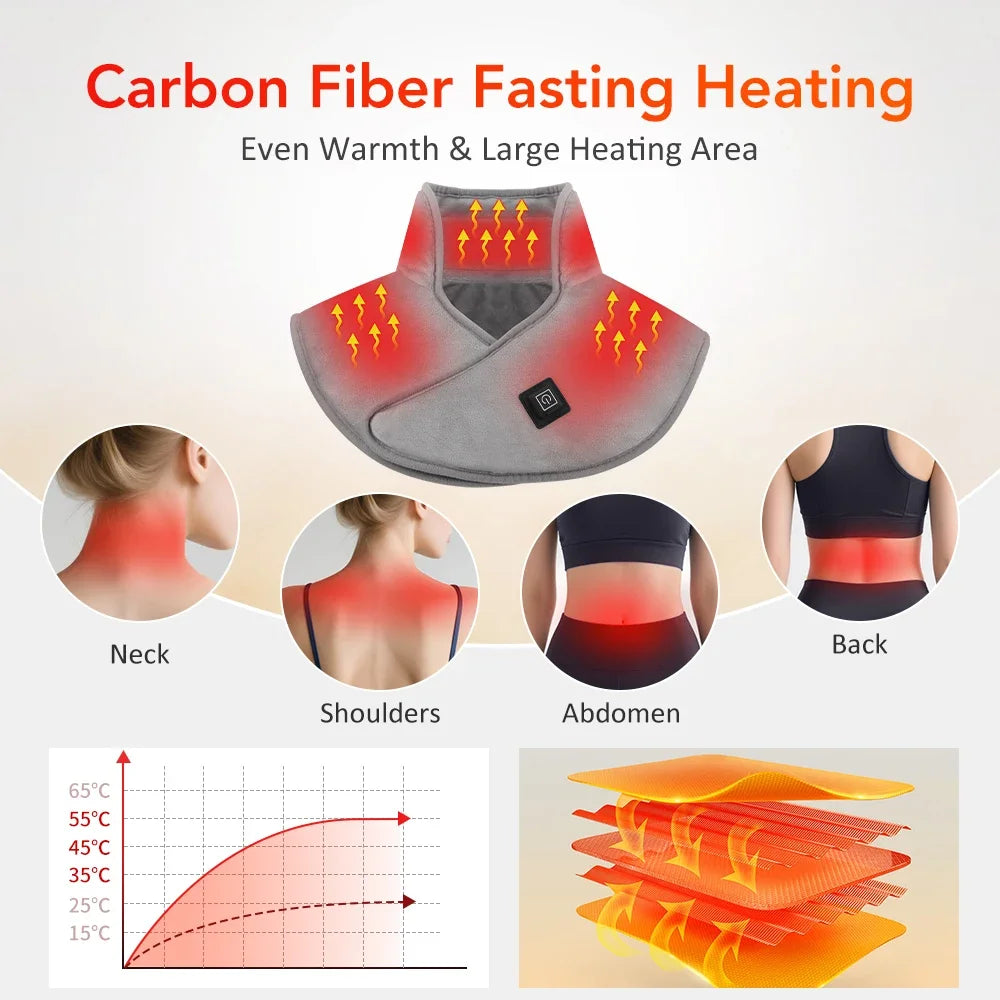 Elektrisk Nakke og skulder varmer
